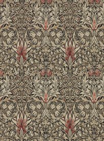 William Morris & Co Snakeshead Charcoal/Spice