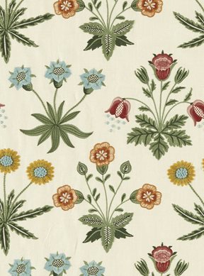William Morris & Co Daisy Embroidery Tyg