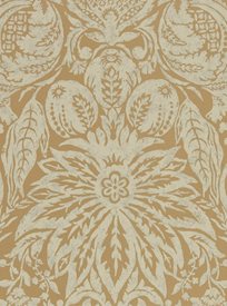 Zoffany Mitford Damask Antique Gold