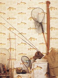 Lewis & Wood European Fish Tapet