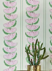 Barneby Gates Watermelon Pink Green