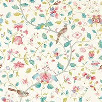 Sanderson Arils Garden, Blue Clay/Pink Tapet