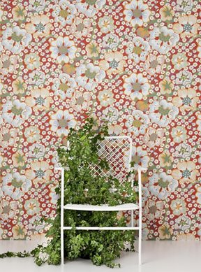 Josef Frank Eldblomman röd