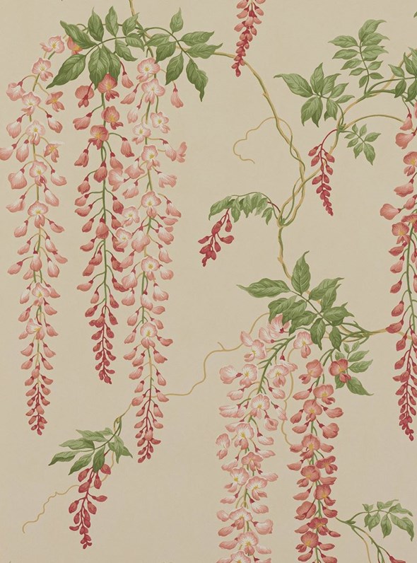 Colefax & Fowler Seraphina, Old Pink Tapet