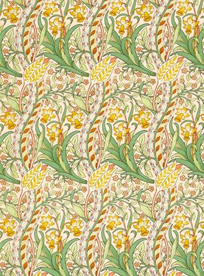 William Morris & Co Daffodil Tyg