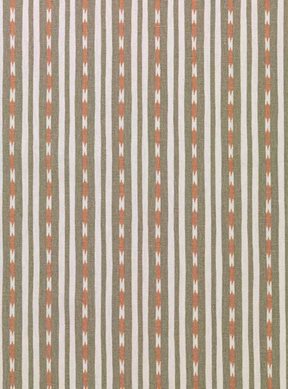 Helene Blanche Eivor's Stripe Linen, Peach Tyg