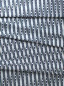 Helene Blanche Eivor's Stripe Linen, Plum Tyg