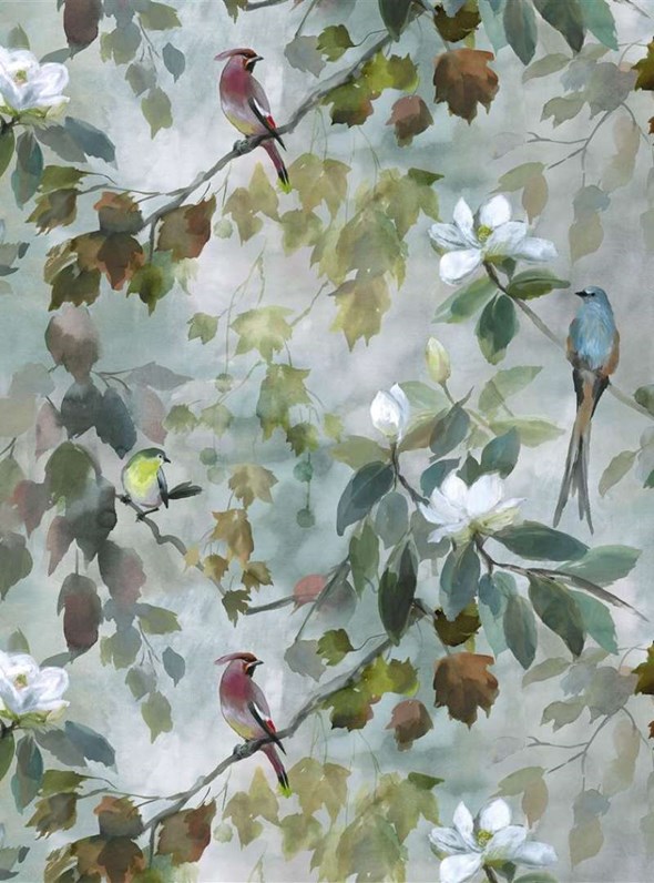 Designers Guild Maple Tree, Celadon Tyg