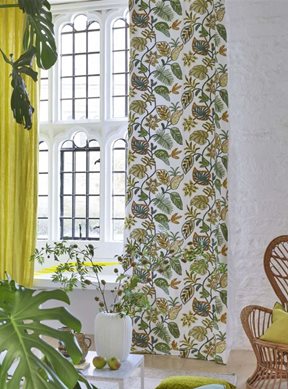 Designers Guild Foglia Decorativa, Moss Tyg