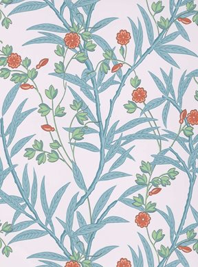 Little Greene Bamboo Floral, Heat Tapet