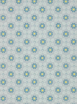 Little Greene Ditsy Block, Bone China Blue Tapet