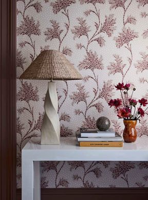 Little Greene Mosaic Trail, Blush Tapet