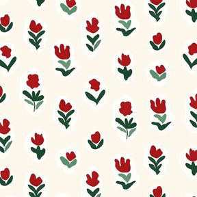 Ottoline Little Wild Tulips, Red Tapet