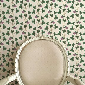 Ottoline Chintz Constance, Green & Lilac Tapet