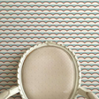 Ottoline Scallops, Light Blue Tapet