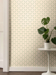 Ottoline Atomic Trellis, Soft Sage Tapet