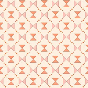 Ottoline Bow Tie Quilt, Pink & Coral Tapet