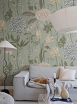 Sandberg Aurelie mural, light blue Tapet