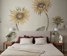 Sandberg Sunflowers Tapet