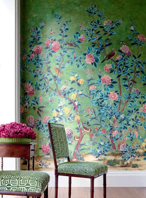 Thibaut Jardin Bloom Mural Tapet