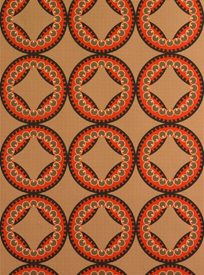 Neisha Crosland Moorish Circles, O'Hara Red Tapet