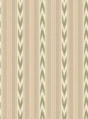 Mulberry Newport Stripe, Lovat Tapet