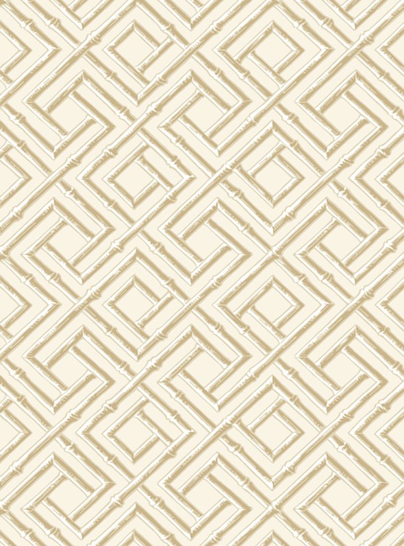 Thibaut French Lattice Tapet