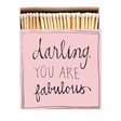 Fabulous Tändsticksask