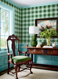 Thibaut Douglas Plaid Tapet