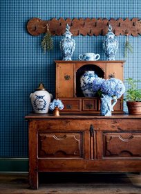 Thibaut Huntley Plaid Tapet