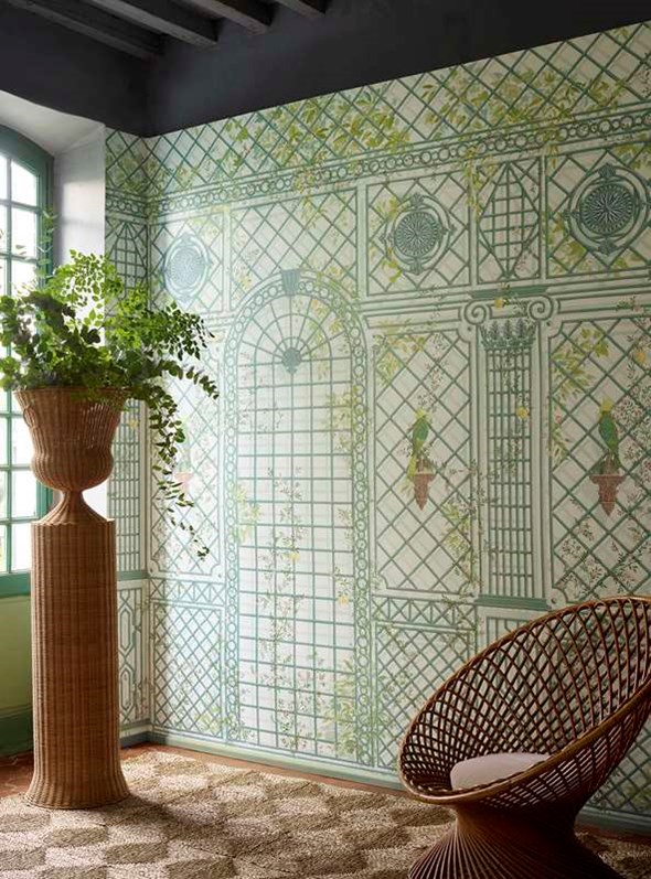 Manuel Canovas L´Orangerie Tapet