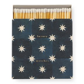 Navy Star Tile by Wanderlust Paper Co. Tändsticksask