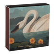 The Common American Swan by Audubon Tändsticksask