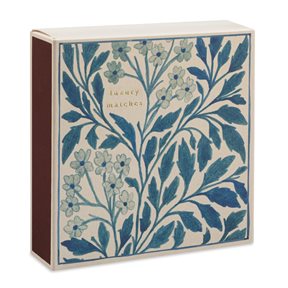 Blue Floral Matches by Wanderlust Paper Co. Tändsticksask