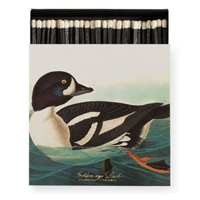 The Golden-eye Duck by Audubon Tändsticksask