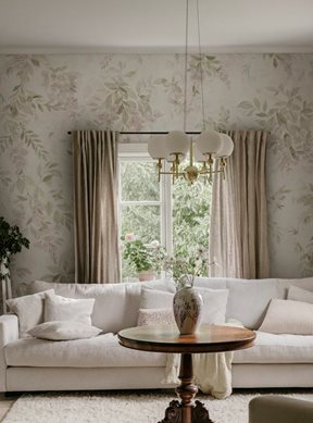 Sandberg Lovisa Mural, Pastel Tapet