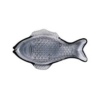 Fiskfat blått glas Inredning