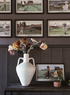 Ulricehamns Tapetfabrik Houndstooth Tapet