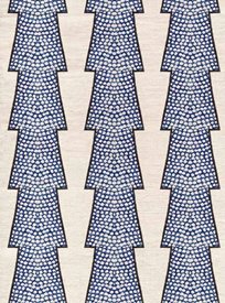 Ottoline Spot and Arrow, Blue Tyg