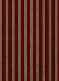 Ottoline Tuscan Stripes, Mocha Red Tyg