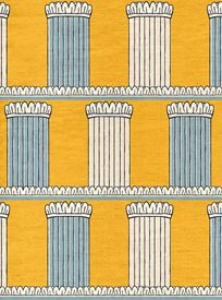 Ottoline Pillars, Yellow Tyg