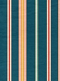 Ottoline Sporty Stripes, Blue Tyg