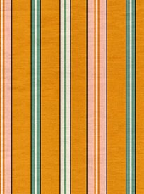 Ottoline Sporty Stripes, Saffron Tyg