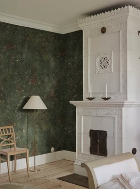 Sandberg Juni, Forest Green Tapet