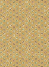 GP & J Baker Court Buttons Ochre Tapet