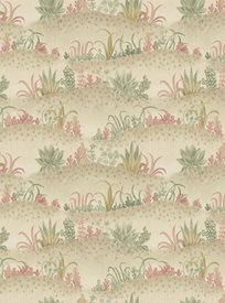 GP & J Baker Garden Tapestry Pink/Green Tapet
