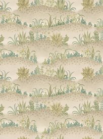 GP & J Baker Garden Tapestry Soft Blue/Green Tapet