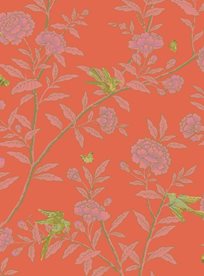 Cole & Son Roseberry with Birds Tapet