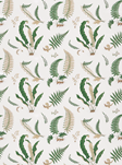 GP & J Baker Ferns chintz Tyg