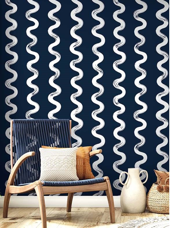 Carma Nantucket Stripes Revisited Tapet